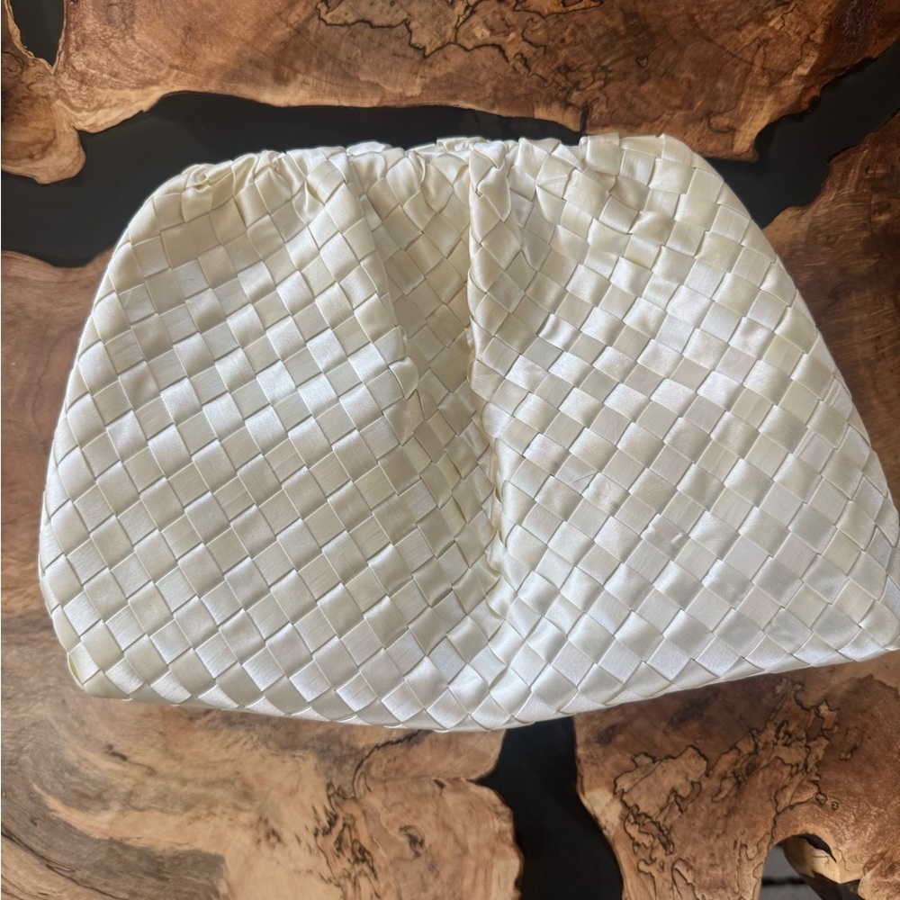 Anthropology bridal clutch